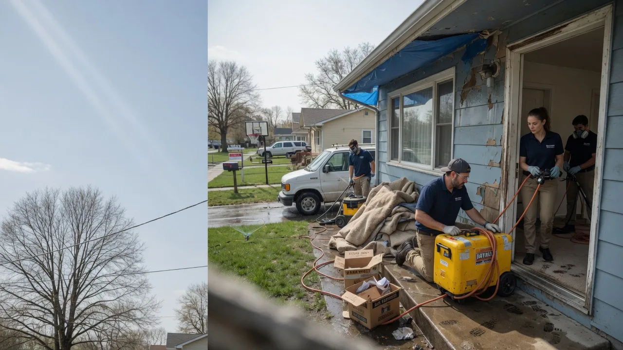 Basement Flood Cleanup in Overton, NE near me
